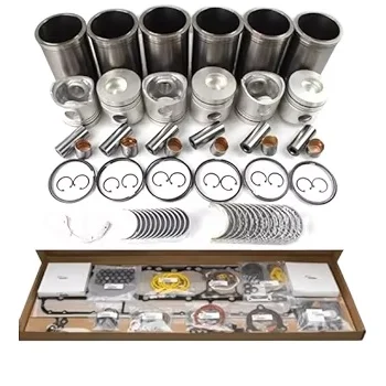 Новый дизельный двигатель запасные части 6D14 6D14T 6D15T 6D15T 6D16T капитальный комплект для экскаватора E120/E140/E180/E240/SK220