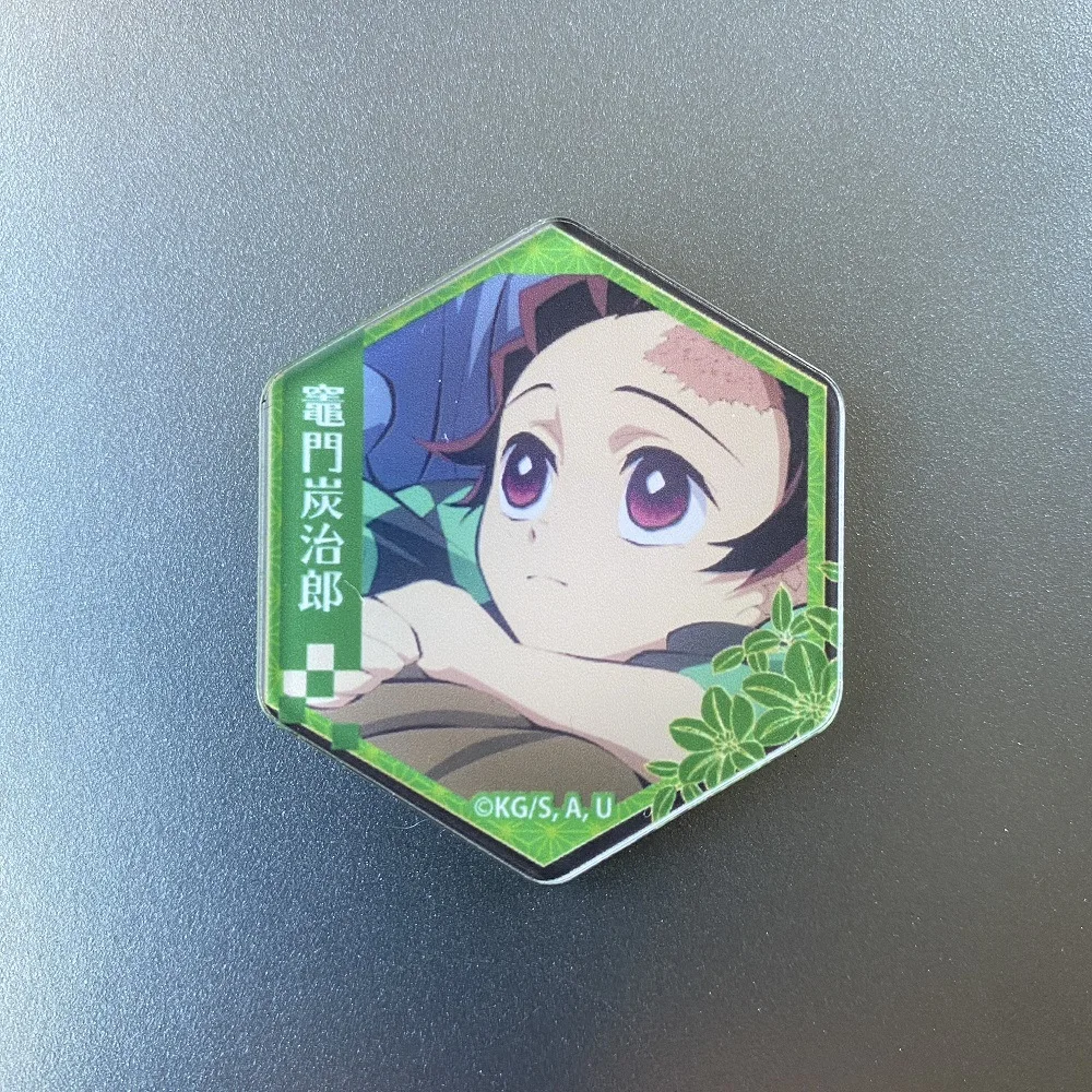 Hot selling fridge stickers anime cartoon characters around custom magnetic acrylic fridge magnet