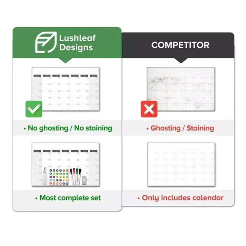 Magnet Whiteboard Weekly Planner Magnetic Dry Erase Monthly Calendar For Refrigerator custom magnetic calendars