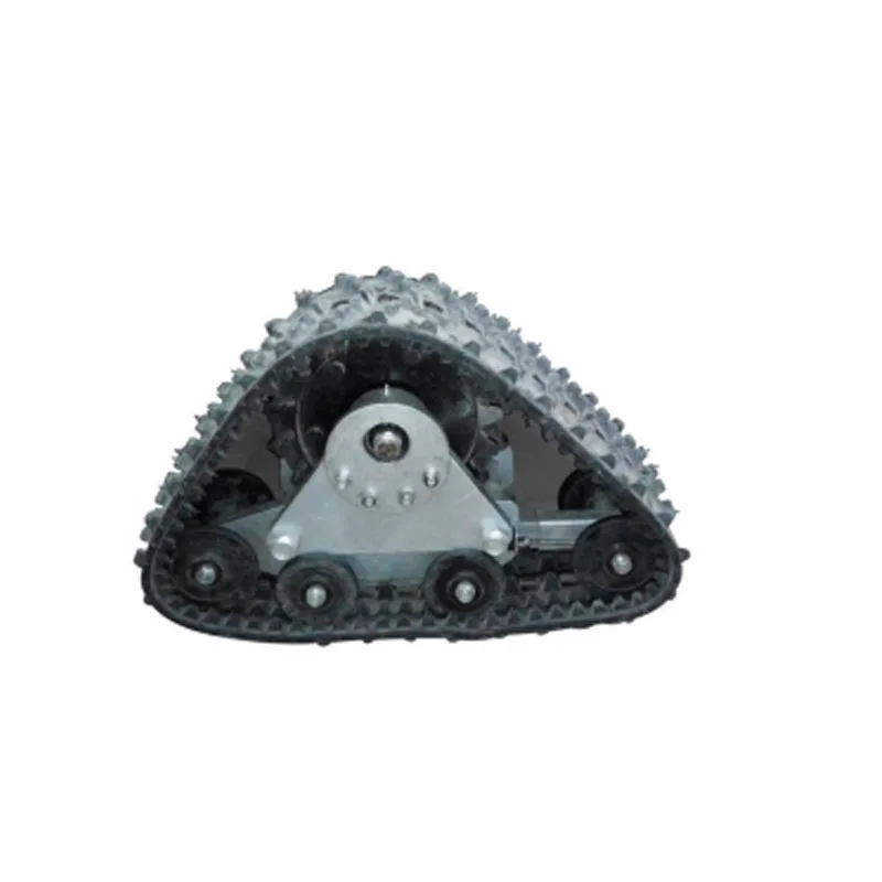 Rubber Track System Triangle assembly of tractor harvester mini triangle rubber tracks