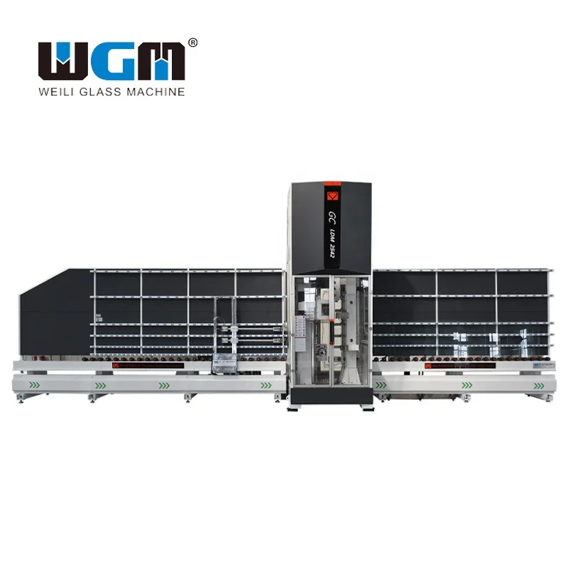 Vertical Automatic CNC Glass Drilling and Milling Machine for Bathroom Door