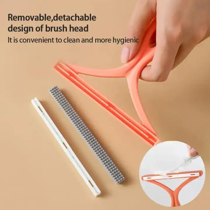 XH Double Sided Pet Hair Remover Sweater Cleaner Fabric Shaver Clothes Carpet Scraper Lint Remover Shaver