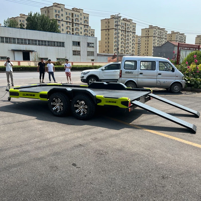 Китай прицеп LUBO для мотоциклов и квадроциклов небольшой автомобильный прицеп-перевозчик