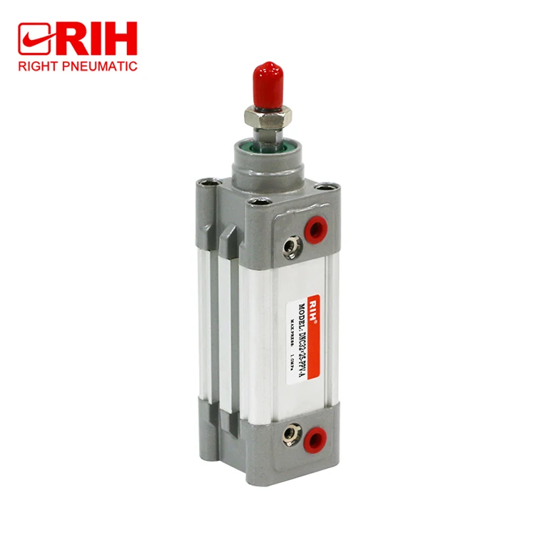 Long Service Time DNC Standard Aluminum Double Acting Air Pressure FE-STO Pneumatic Cylinder With Positioning