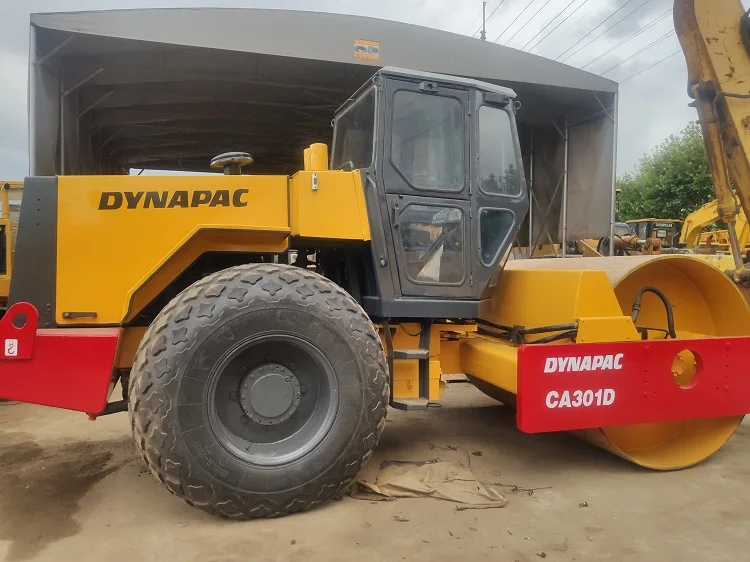 Original DYNAPAC CA301D Used Single Drum Road Rollers for sale