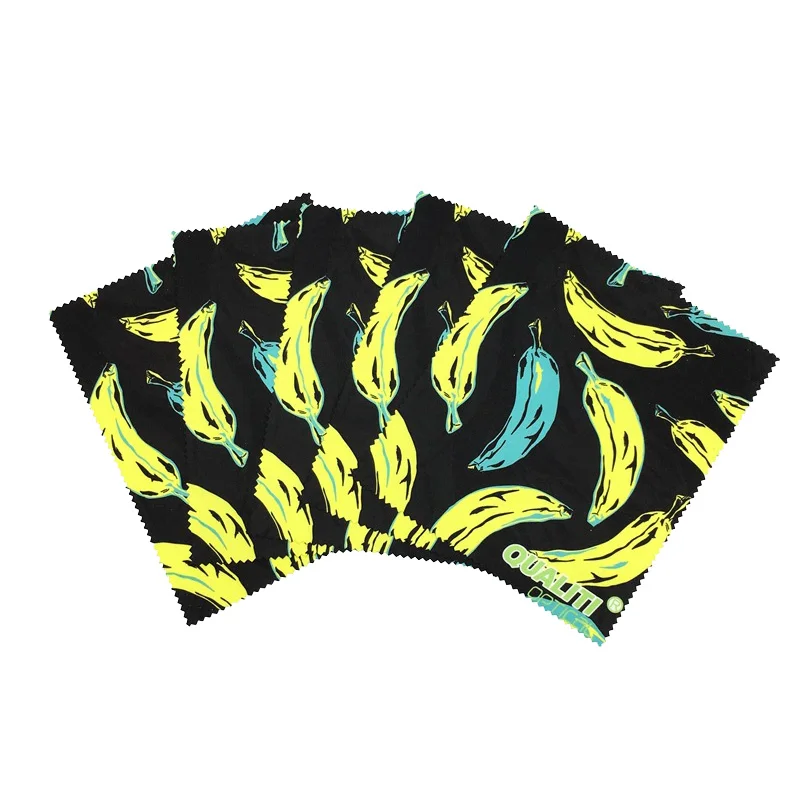 Фабричные аксессуары для очков на заказ, линзы, солнцезащитные очки, линзы для экрана, серая замшевая ткань для очистки очков из микрофибры