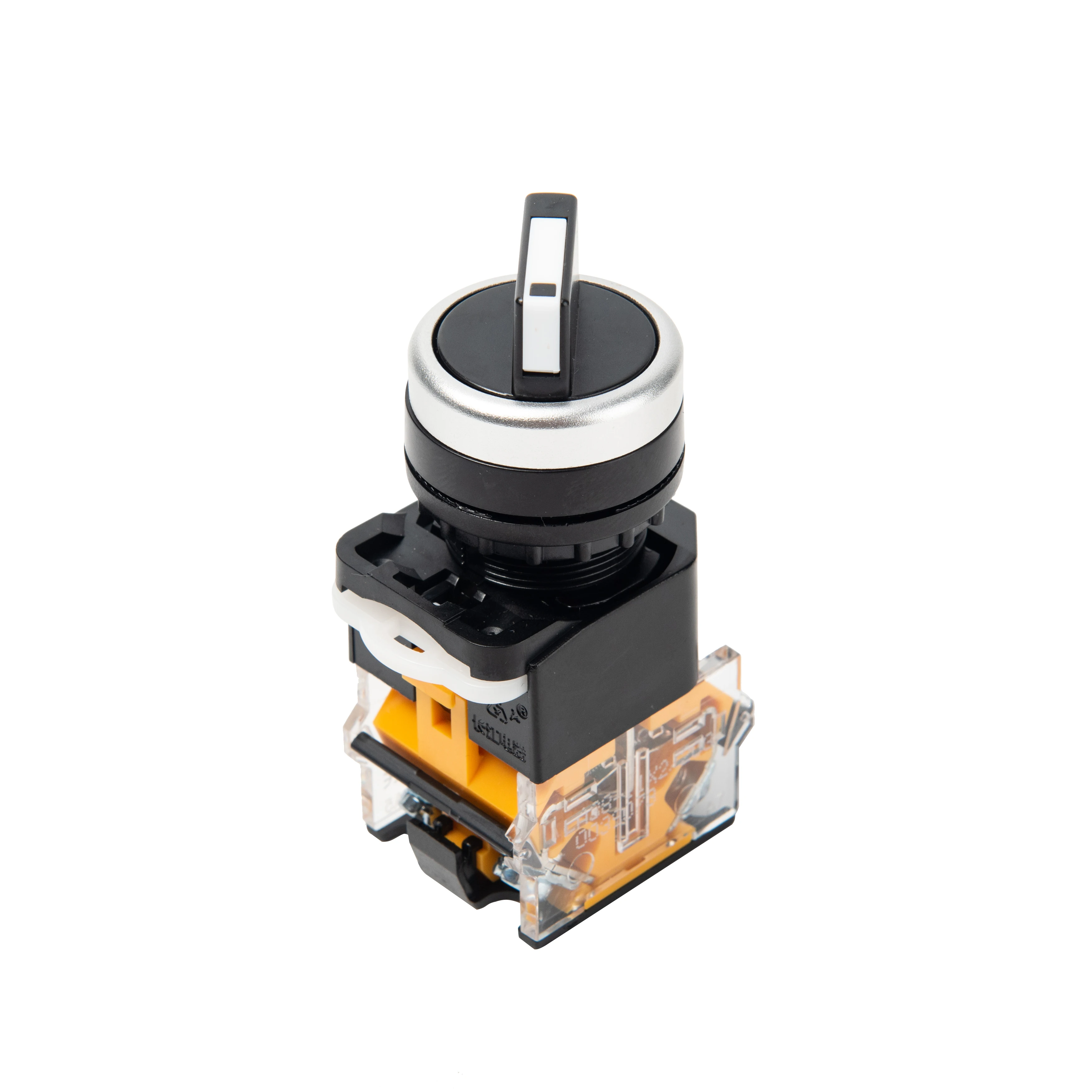 22mm 2NO 2NC 3 posotion waterproof selector push button switch