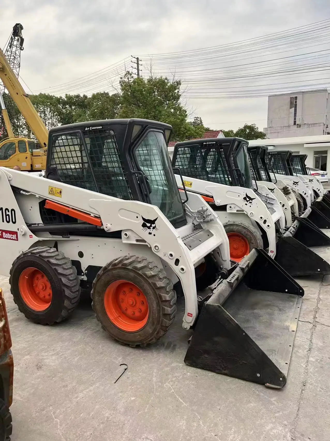 used construction machinery  2017 Bobcat S160 Engineering  Wheel Loader Skid Steer Loader