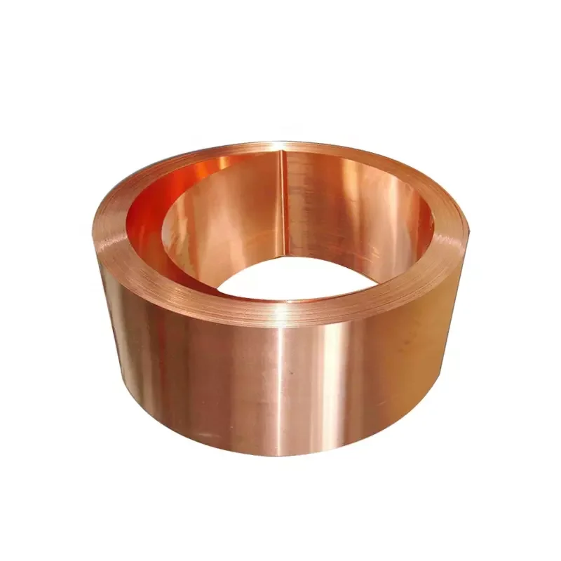 C17200 CuBe2 QBe2 C17300 CuBe2Pb Becu Beryllium Copper Coil Strip copper sheet copper alloy foil tape