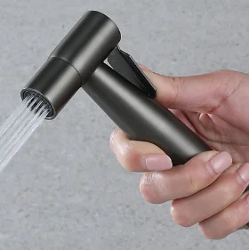 All-copper high-pressure spray gun toilet companion toilet flusher body cleaning private women wash shower nozzle flush