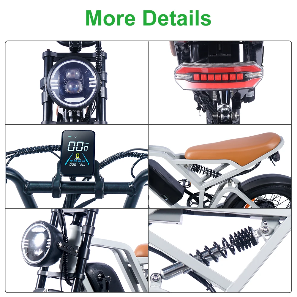 20inch Electric Bicycles 250Watt Ebike Fat Tyre E-Bikes Elektrisch Fatbike Electric Bikes 1000W E-bike 48V Fat Bikes For Sale