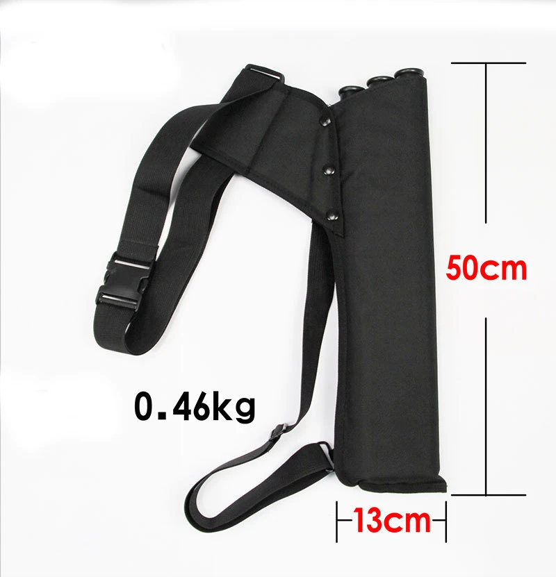High Quality Shooting Use Archery Arrow and Bow Accessory Three Ttube Quiver Hunting Archery Equipment