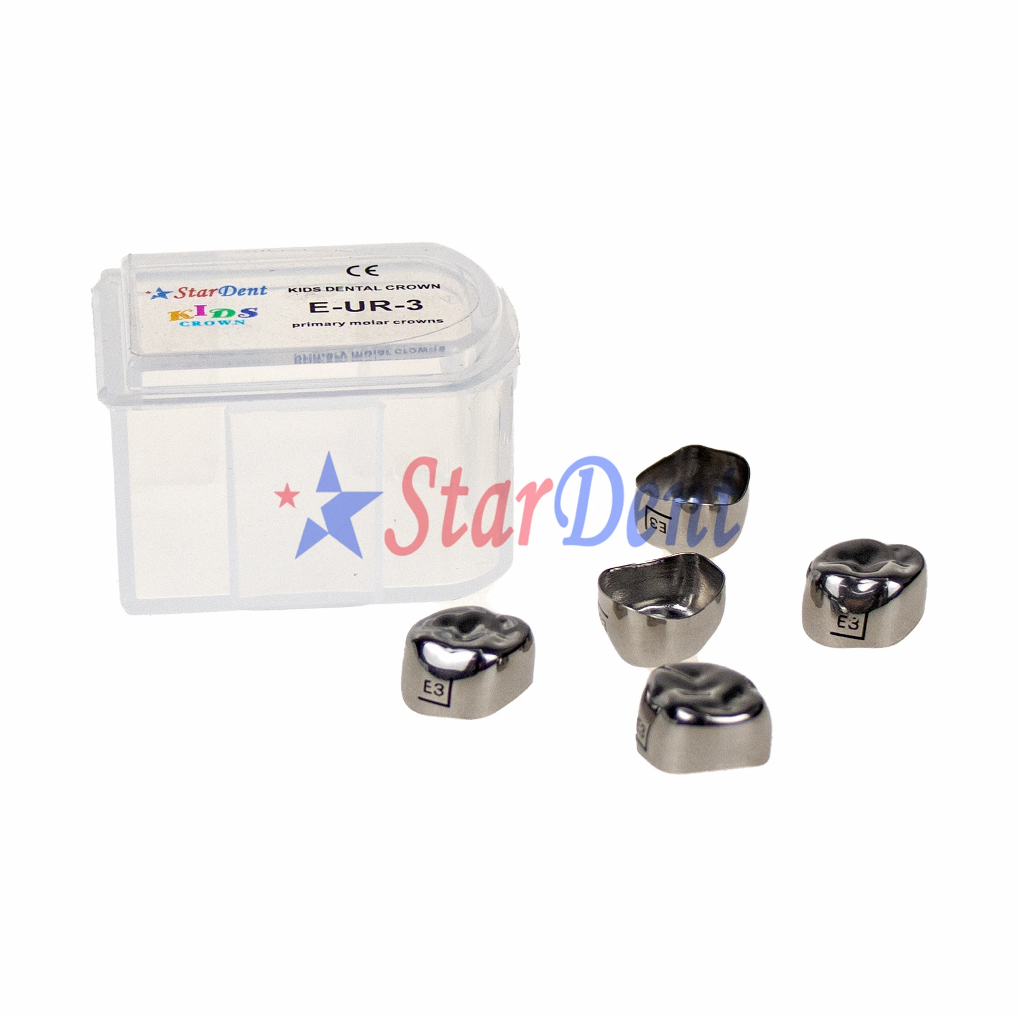 Dental Teeth Crowns  Kids Crown Primary Molar Crown with 48 different sizes