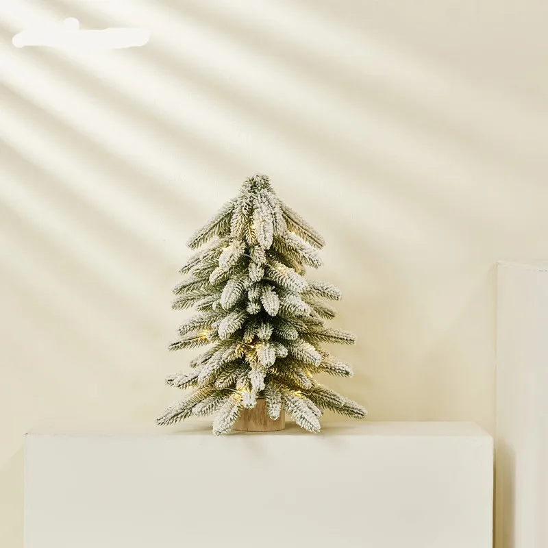 Big 4M Neon Light Decoration 180 Cm Plastic  Stand Vintage Miniature White Christmas Tree 3M For Christmas Tree Crafting Ribbon