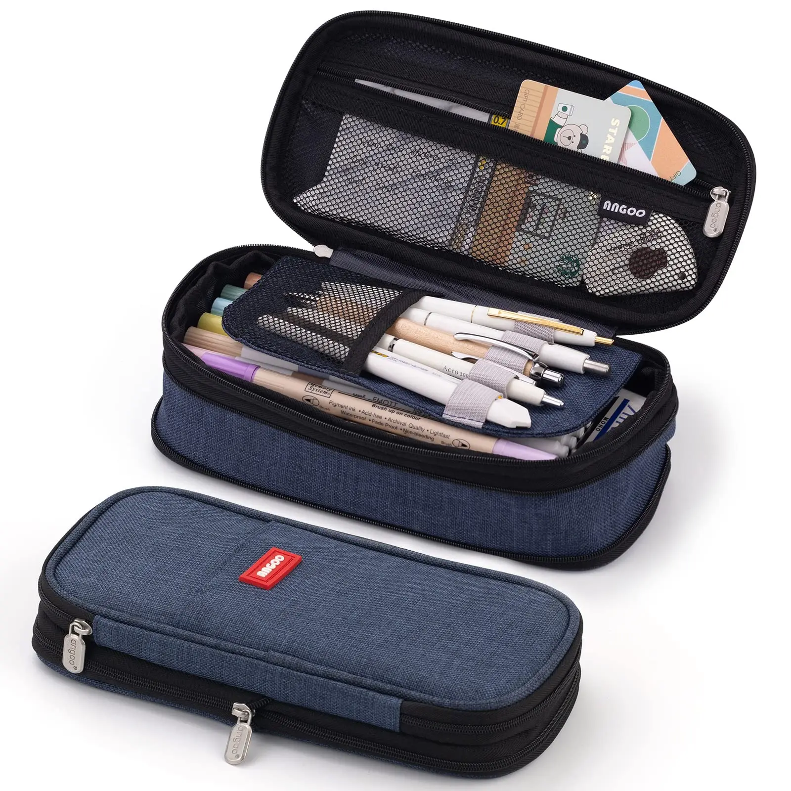 Школьный пенал на заказ для девочек и мальчиков, многофункциональный чехол для карандашей, органайзер для детей