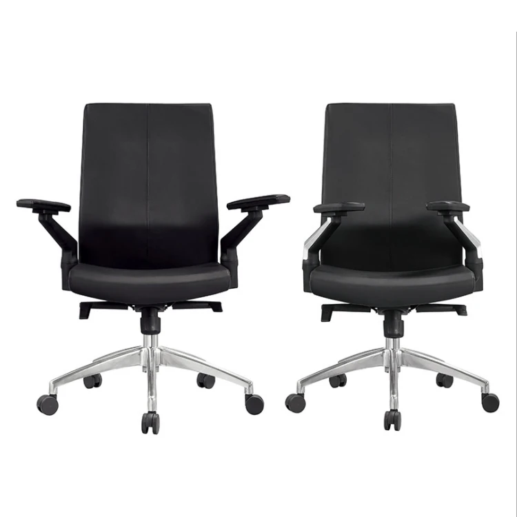 
Menbro New Style Sipi Double Function Modern Factory Price Luxury Executive Wooden Frame Swivel Genuine Leather Office Chair 