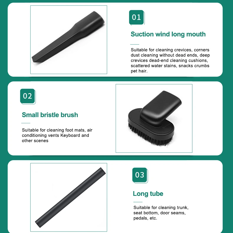 Good Service Power Suction Mini Rechargeable Handheld Portable Cordless Vacuum Cleaner For Car