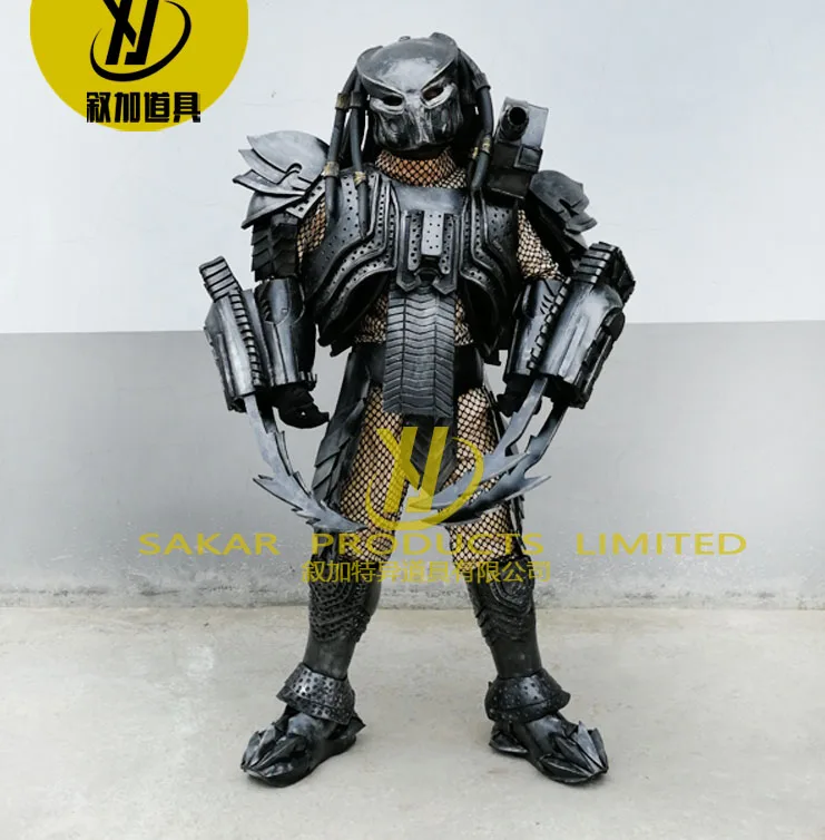 Оптовая продажа, интерактивный аниматронный костюм хищника в натуральную величину
