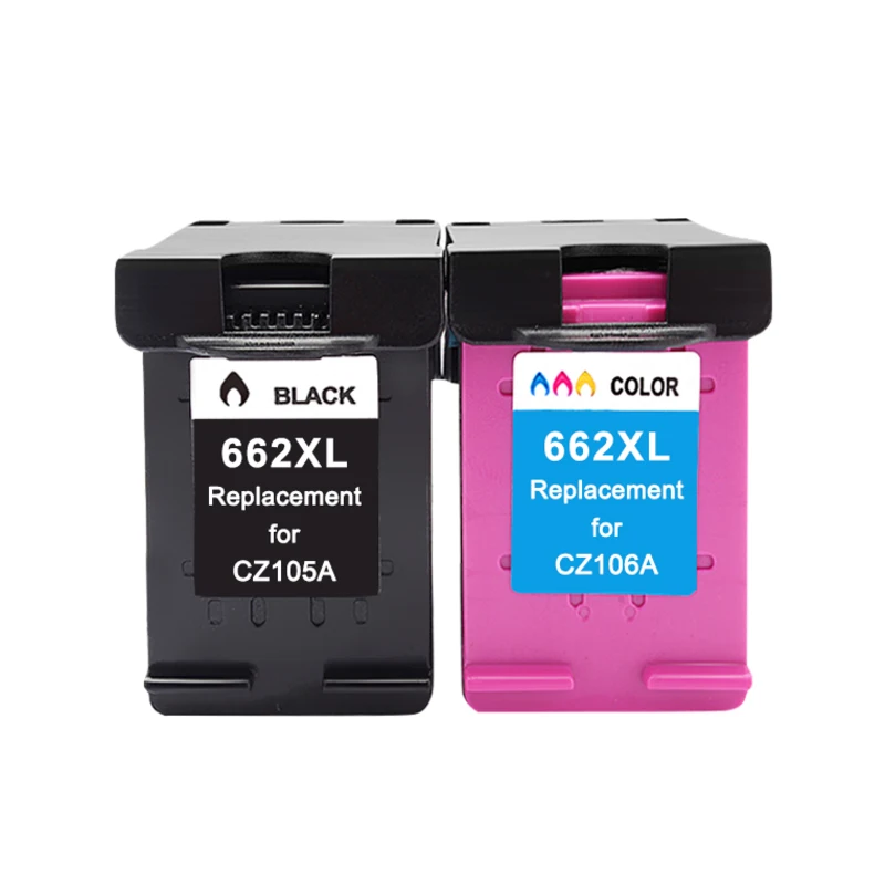 662XL For HP 662 XL Premium Black Color Remanufactured Ink Cartridge for HP662XL For HP Deskjet Ink Advantage 1515/2515/2545