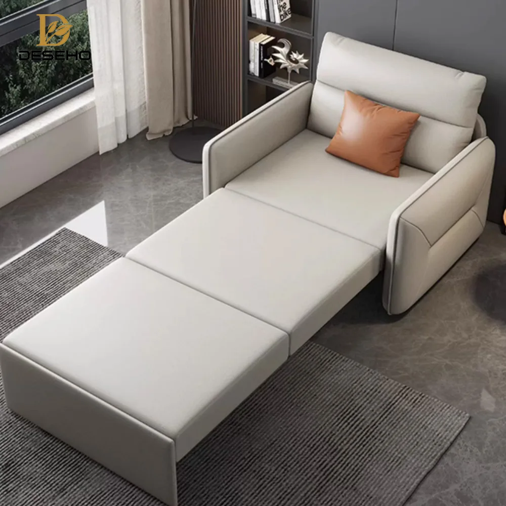 DISIHE Nordic Modern Sleeper Couch Living Room Furniture Modular Space Saving 2 Seater Sofa Cum Bed