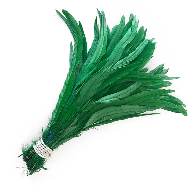 25-30 cm Coque Feather Plumas rooster tail feather Cocktail feather for fashion Garment dress