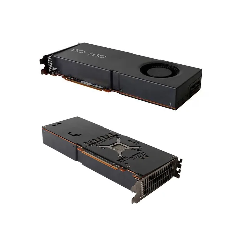New AMD XFX BC-160 BC 160 8gb turbo tubine cooling XFX OEM production 72m hashrate 135w no non lhr graphics video card