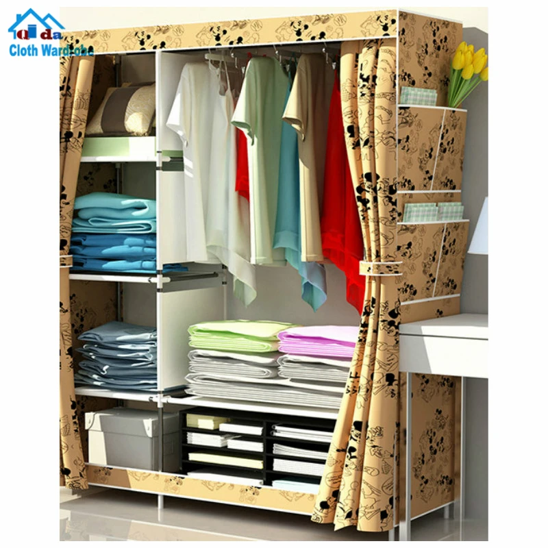Сервис OEM, складной нетканый шкаф для спальни в американском стиле