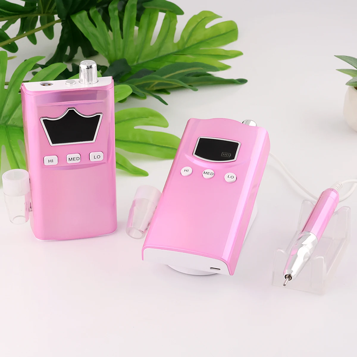 Electric Nail File Machine High Torque Brushless Portable Mobile Nail Drill Rechargeable Machine Manufacturer