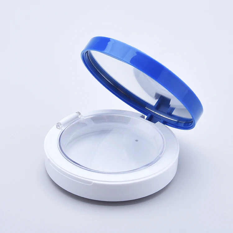 makeup brand new design cosmetic empty compact powder container,plastic loose compact powder case