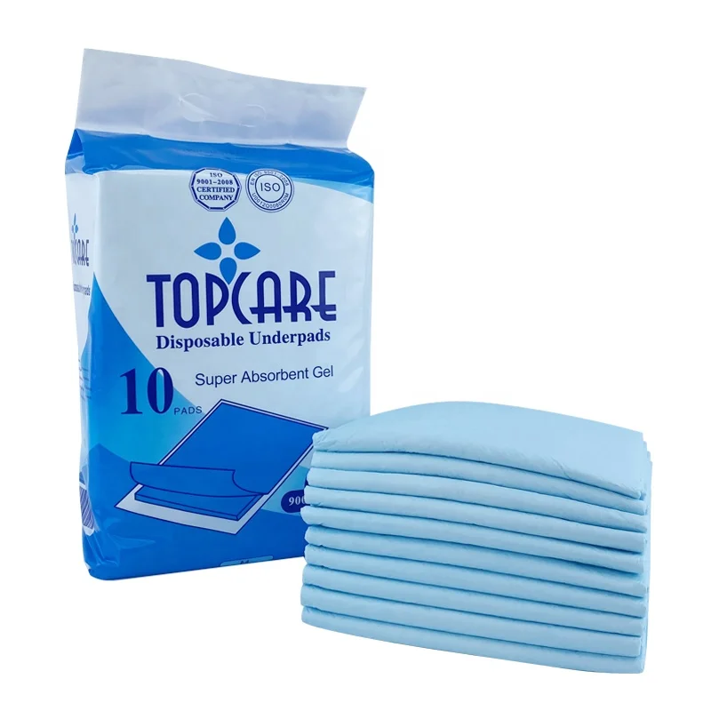 Wholesale Price Premium Disposable Super Absorbent Incontinence Nursing Hospital Underpad 60*90