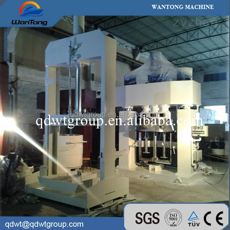 Dual shaft planetary butterfly dispersing mixer 500L