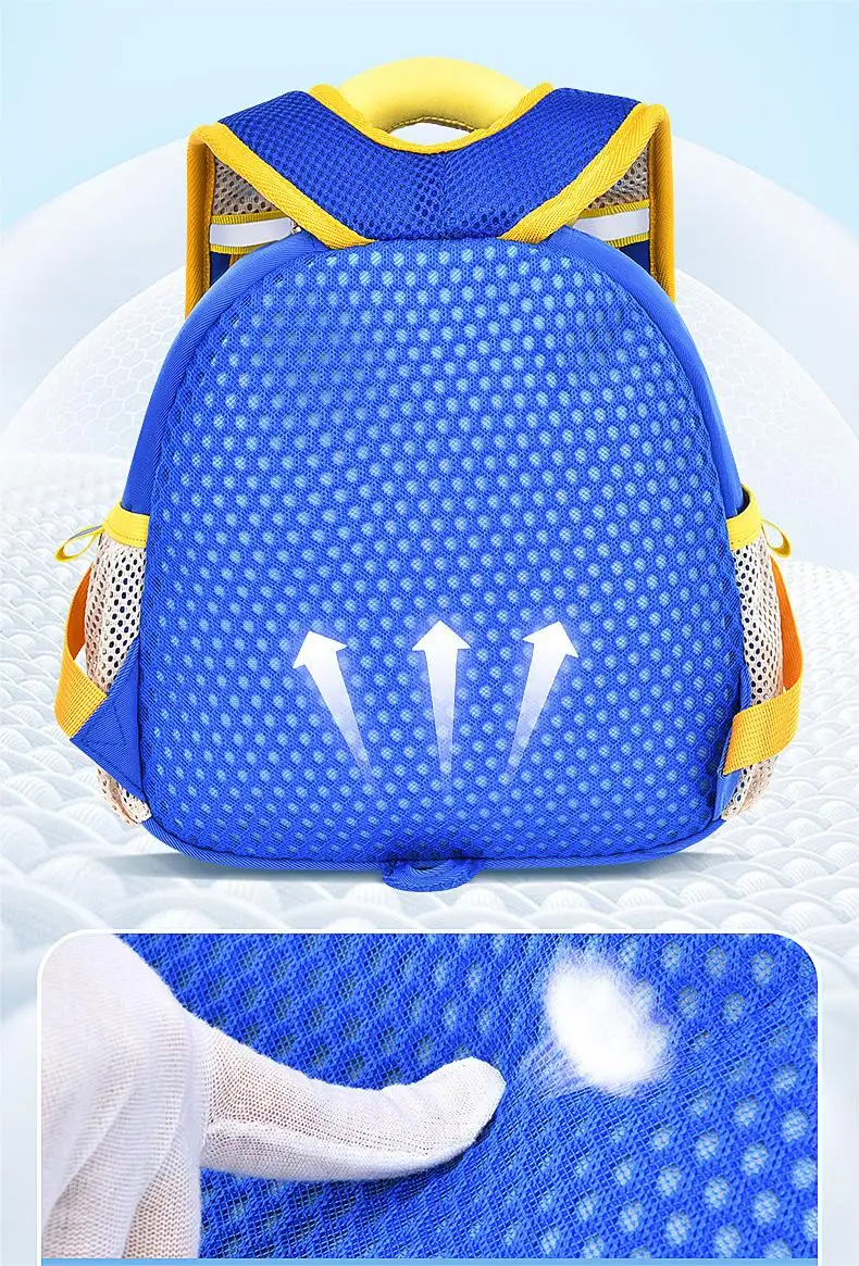 Custom New Kindergarten kids Children schoolbag for boys girls aged 3-6 cartoon cute animal backpack school bag for kids 2023