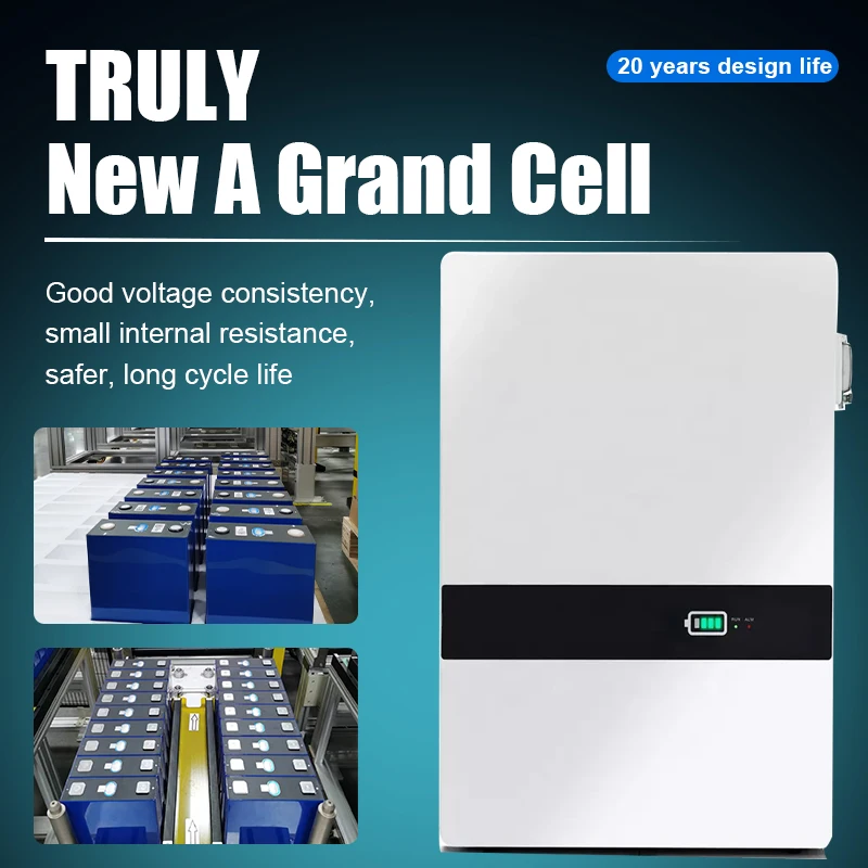 Литий-ионная аккумуляторная батарея 5kw 10kw Lifepo4 48v 100ah домашняя Солнечная система в наличии