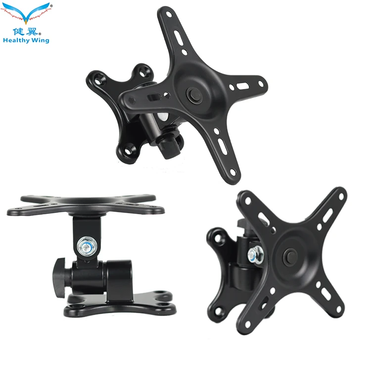 LCD stand Hot Selling Multifunctional Tilt Bracket Mounts Adjustable 75*75/100*100mm Tv Bracket Wall Mount