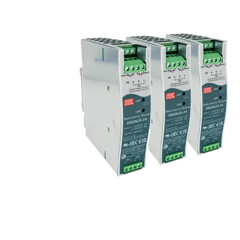 Switching power supply DRDN20-12/24/48V 20A rail mounted DIN power redundancy control module
