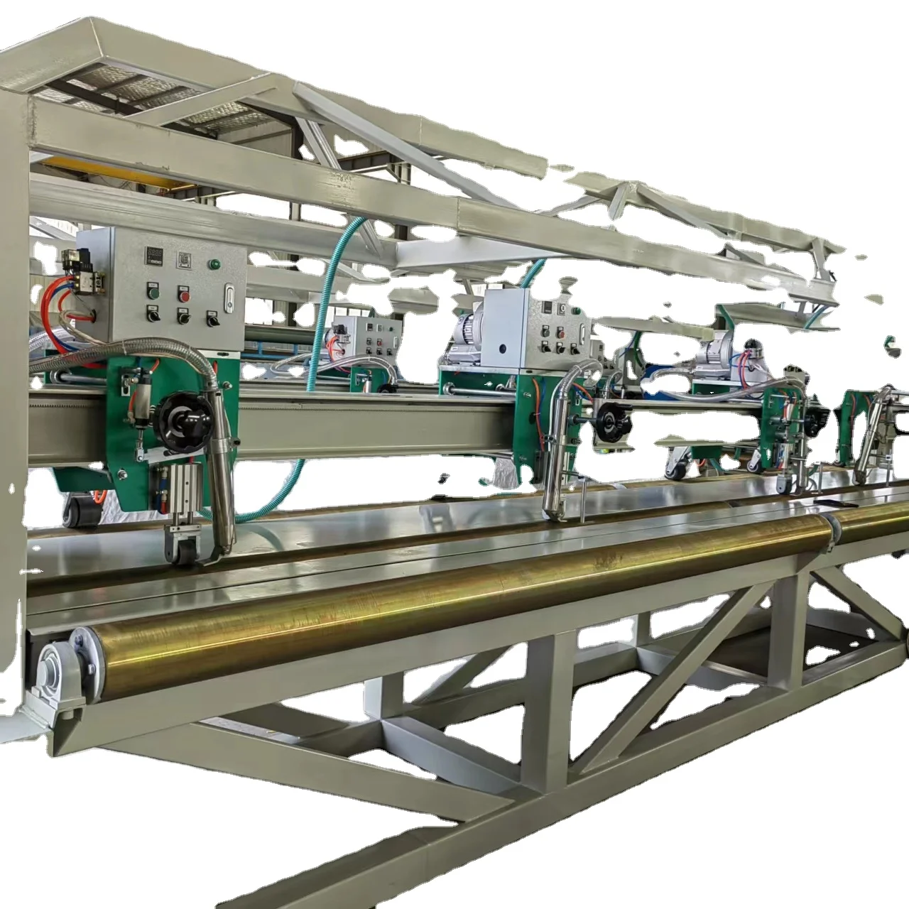 Hot Air Heat Sealing PP PE Tarpaulin Canvas Welding Machine For Production Line