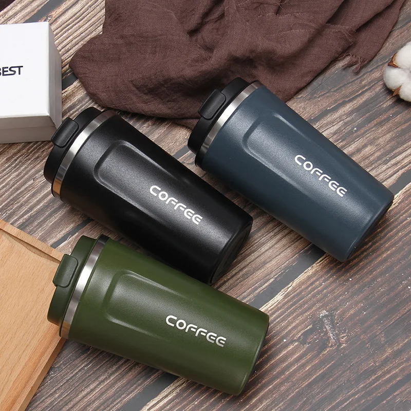 Custom Logo Hot Selling Coffee Mugs Travel New Arrival Wine Tumbler Vacuum Stainless Steel Cup