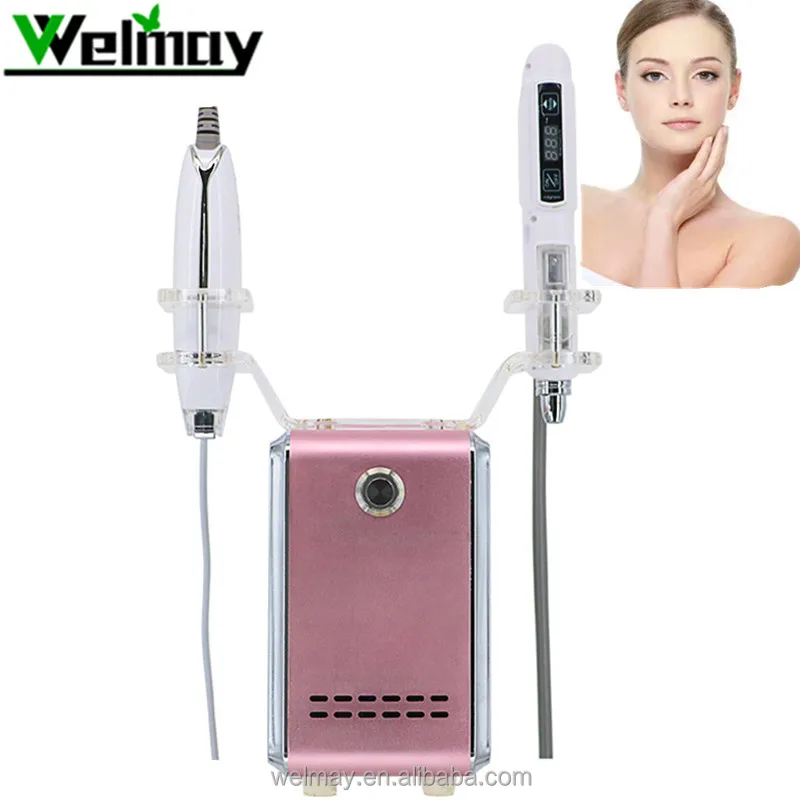 2 In 1 Newest Plasma Acne Treatment Needle Free Mesotherapy Skin Whitening Meso Injection No Needle Mesotherapy Gun