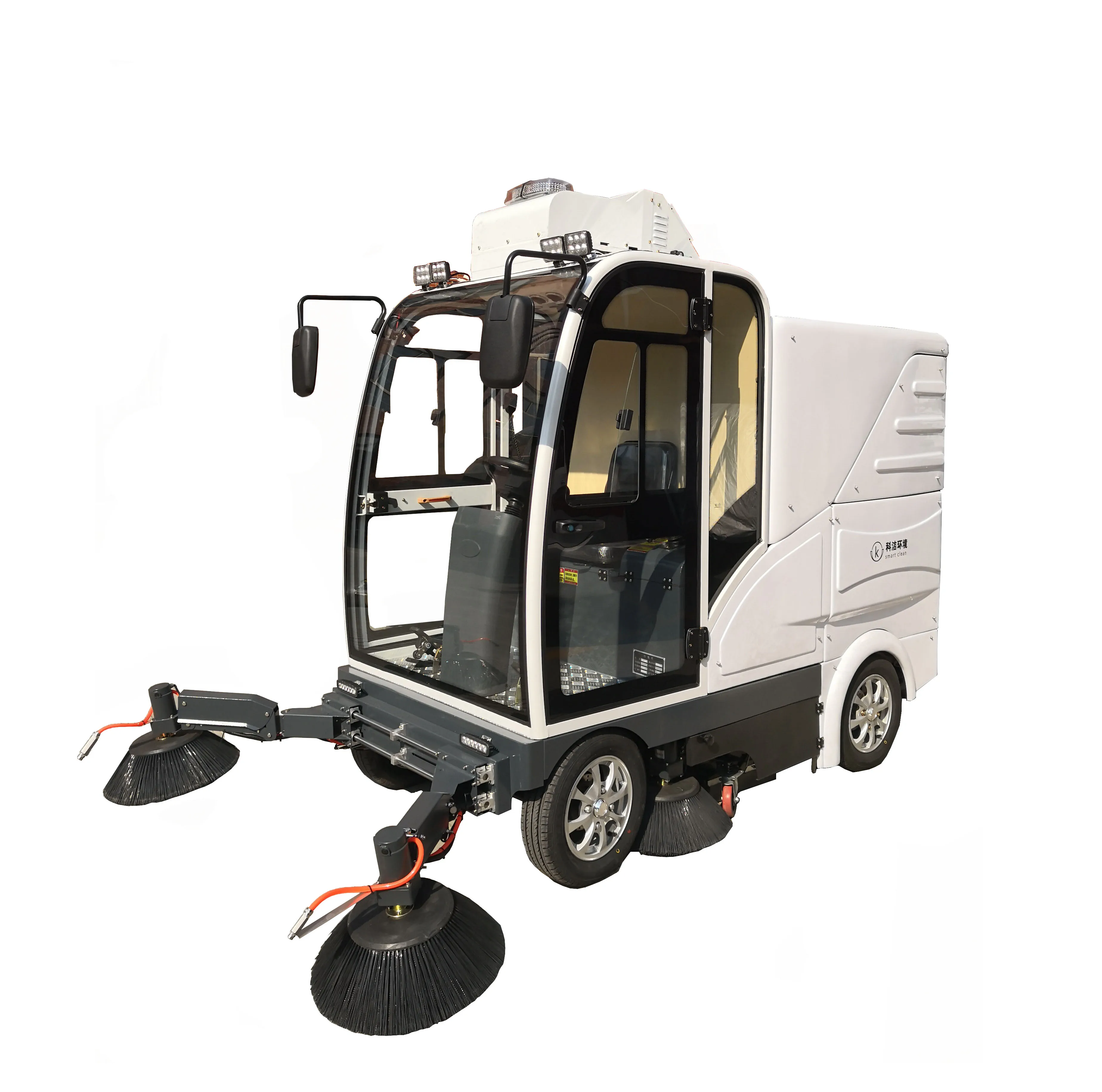 SC2280F Electric Road Sweeping Machine Floor Cleaning Machine Street Sweeper Car