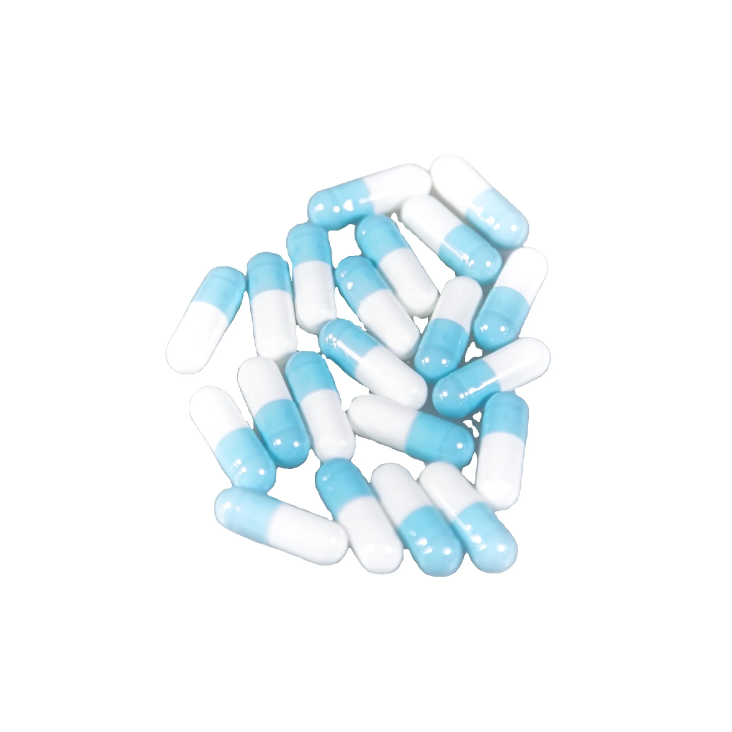 size 0 red black  hard gelatin empty capsule