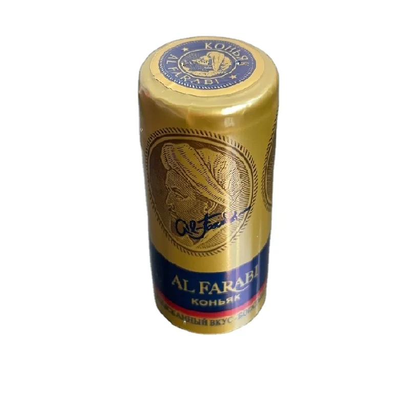 Customized heat shrink (PVC) caps 35.4x38 for glass bottles with tear-off tape