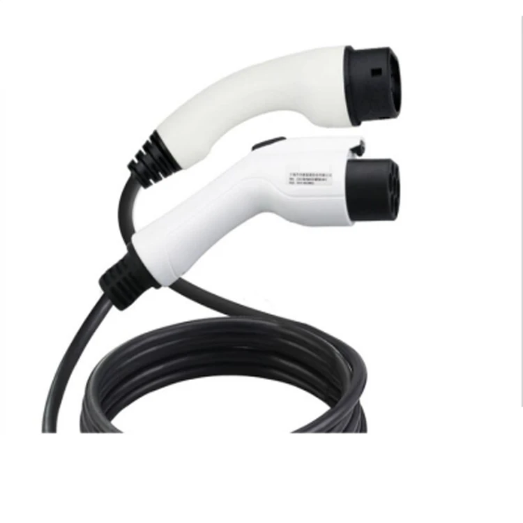 New energy electric vehicle charging gun charging pile male and female head extension wire cable 5m