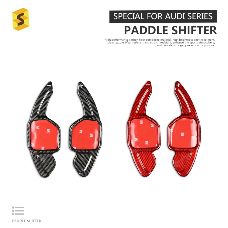 ES MK3  Car Interior Accessories Carbon Fiber Car Parts Steering Wheel Paddle Shifter For Leon Cupra MK3