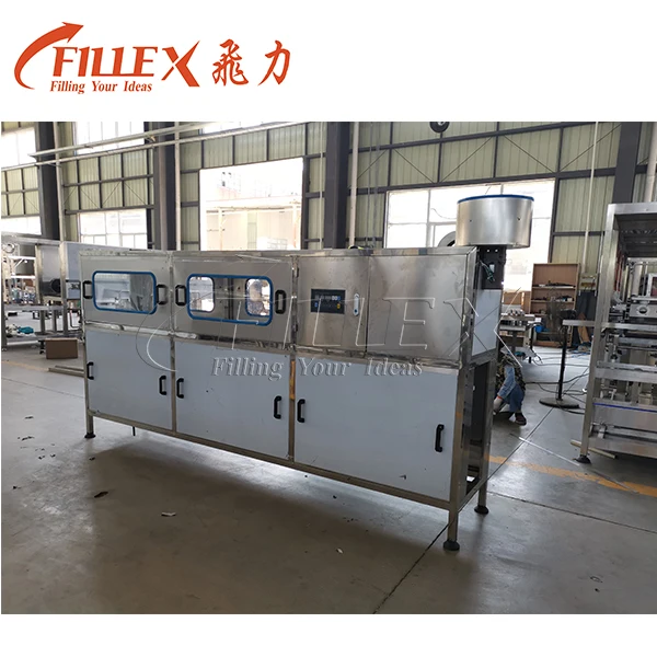 19L five gallon barrel de-capper outer washer inner washer filler capper equipment