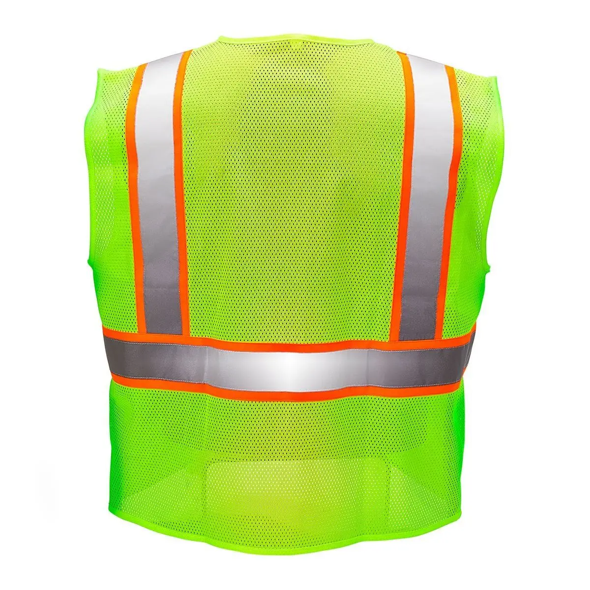 ANSI EN Class 1 security guard uniforms jacket reflective shirt hi vis construction industrial warning safety vest