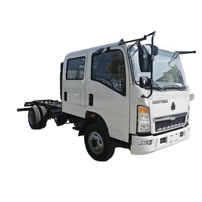 China Famous 3ton Cargo Truck Extra Cabin Mini Trucks 4x4 Diesel Mitsubishi