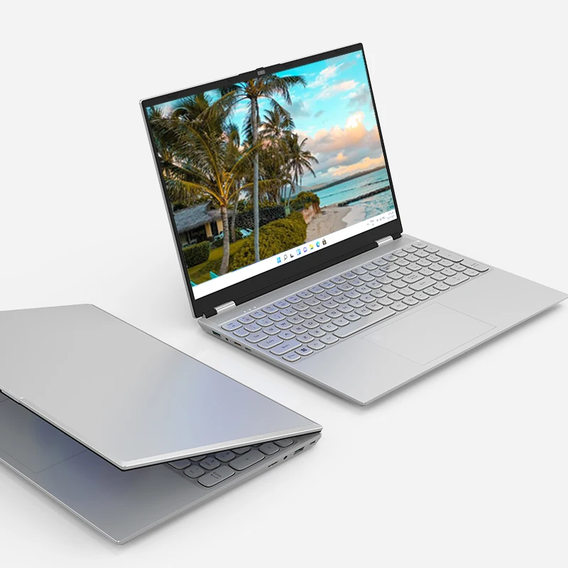 15.6-inch business laptop (with fingerprint reader) high-capacity suitable for office work laptop