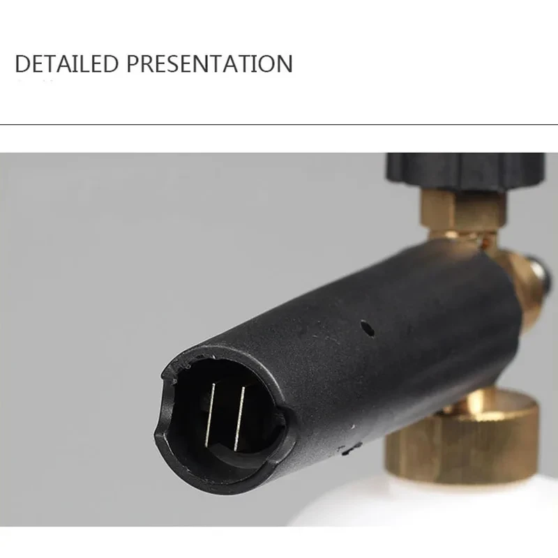 Black Blue transparent car wash Foamer cannon bottle Snow Foam Lance