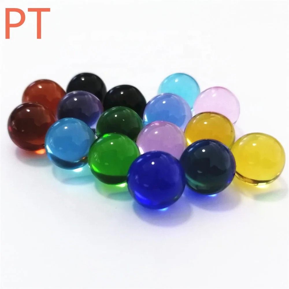 large solid decorative glass balls