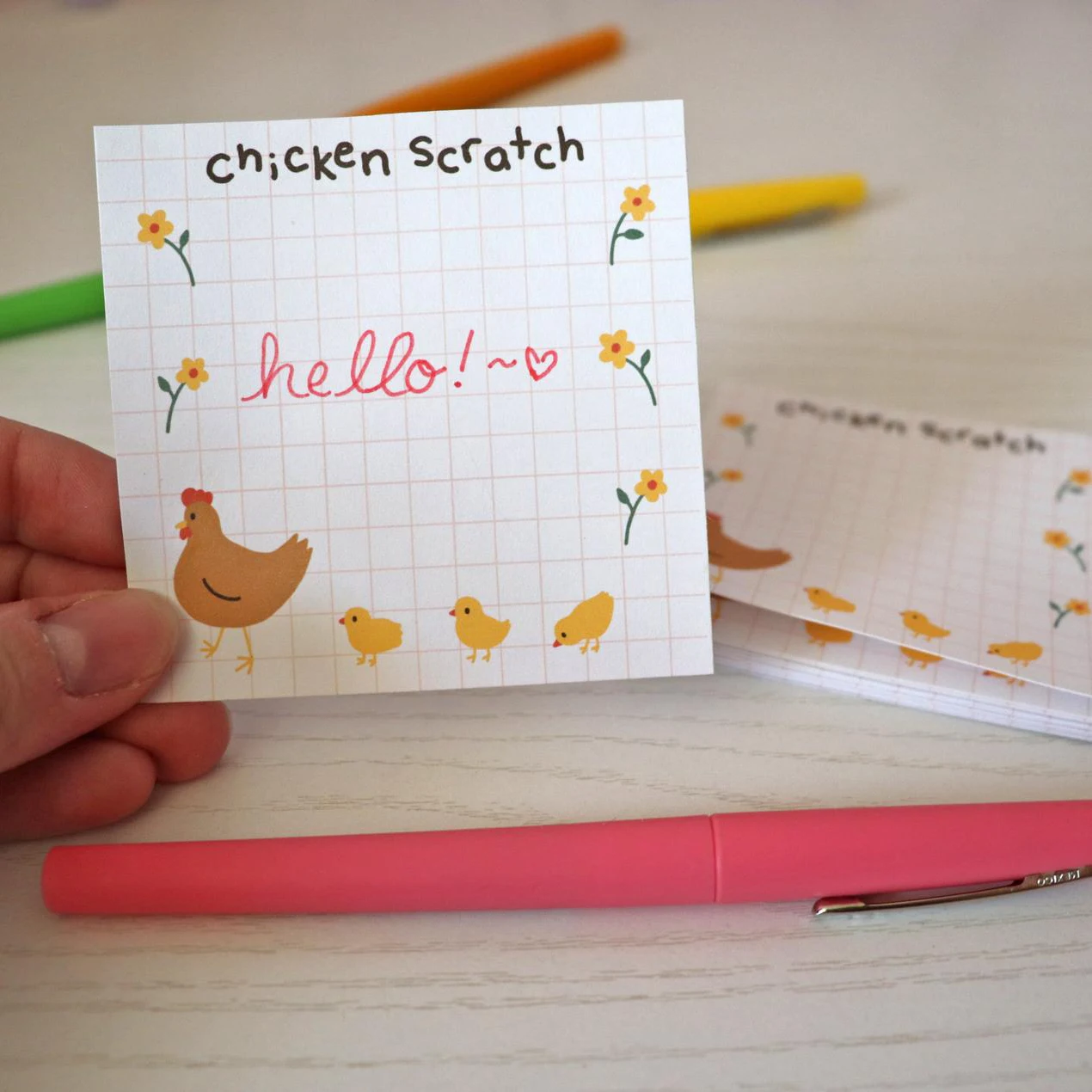 3x3 Inches Custom Sticky Note Pads Stationery Supplies,memo Pads With Logo
